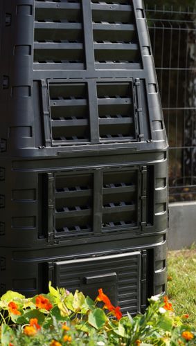 Kompostownik 740L | Czarny na Arena.pl