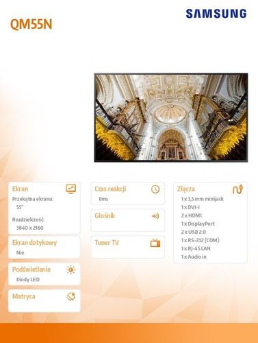 Monitor 55 cali QM55N na Arena.pl