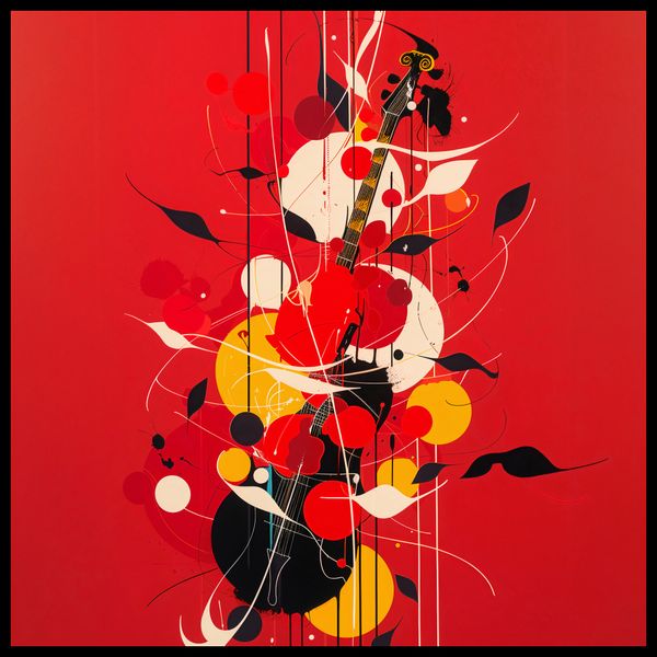 Plakat 60x60cm Melodyjna Barwa zdjęcie 2