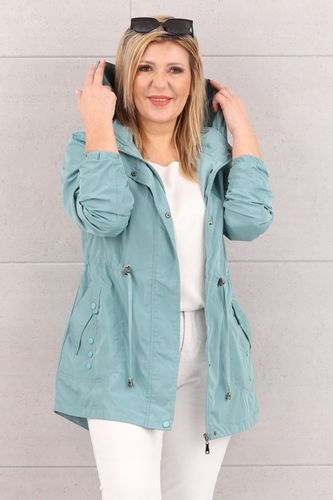 KURTKA DAMSKA PARKA CIENKA WIOSENNA PRZEJŚCIOWA Z KAPTUREM ROZMIARY na Arena.pl