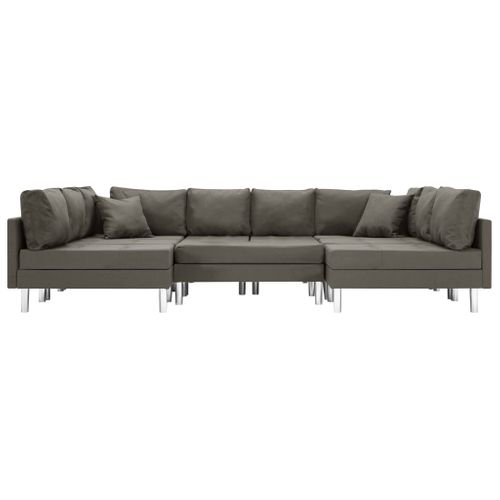 Sofa Modułowa, Tkanina, Taupe na Arena.pl