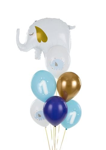 Balony 30 cm, Roczek, Pastel Light Blue na Arena.pl