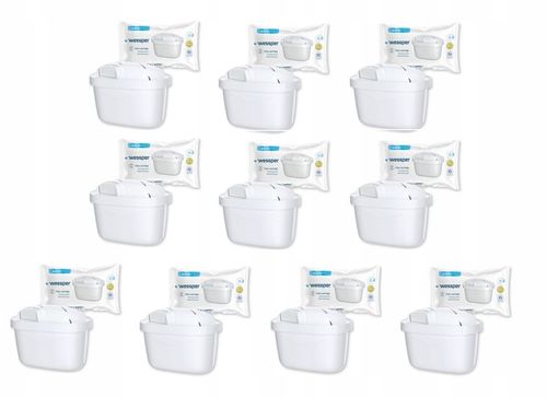 Wkład filtrujący filtr Wessper Aquamax do Brita Dafi Aquaphor 10szt WES003 na Arena.pl