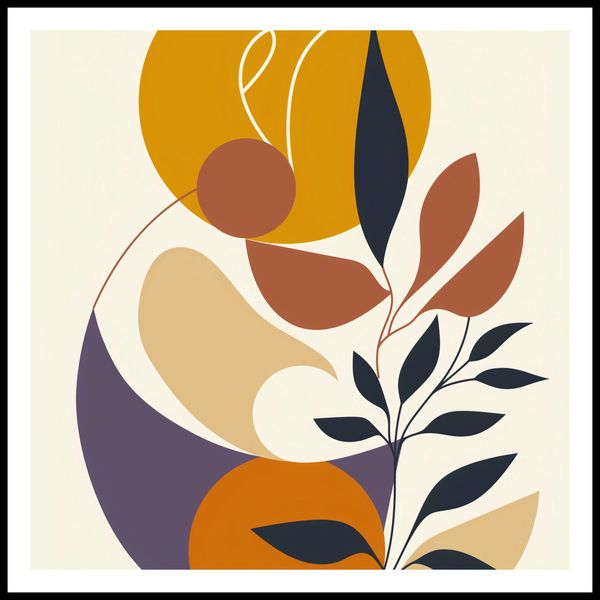 Plakat 70x70cm Harmonia Przyrody zdjęcie 3