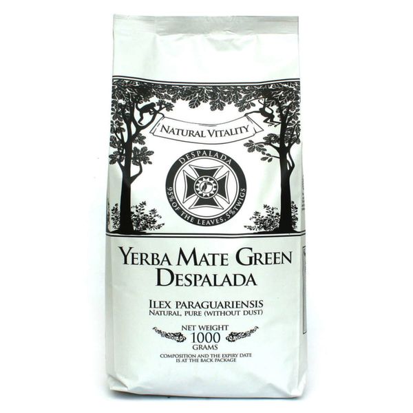 Yerba Mate Green DESPALADA 1kg SIN Palo 1000g zdjęcie 1