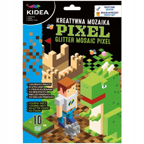kreatywna mozaika pixel kidea 1812 na Arena.pl