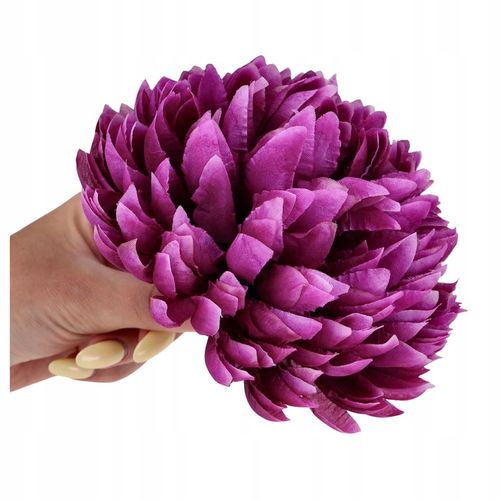 SZTUCZNE KWIATY CHRYZANTEMY główki wyrobowe STROIK na cmentarz na Arena.pl