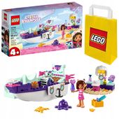 KLOCKI LEGO GABBYS DOLLHOUSE 10786 STATEK I SPA GABI I SYRENKOTKI + TORBA