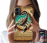 ETUI DO XIAOMI POCO C65 - SKORPION ZNAK ZODIAKU ASTRONOMIA + FOLIA
