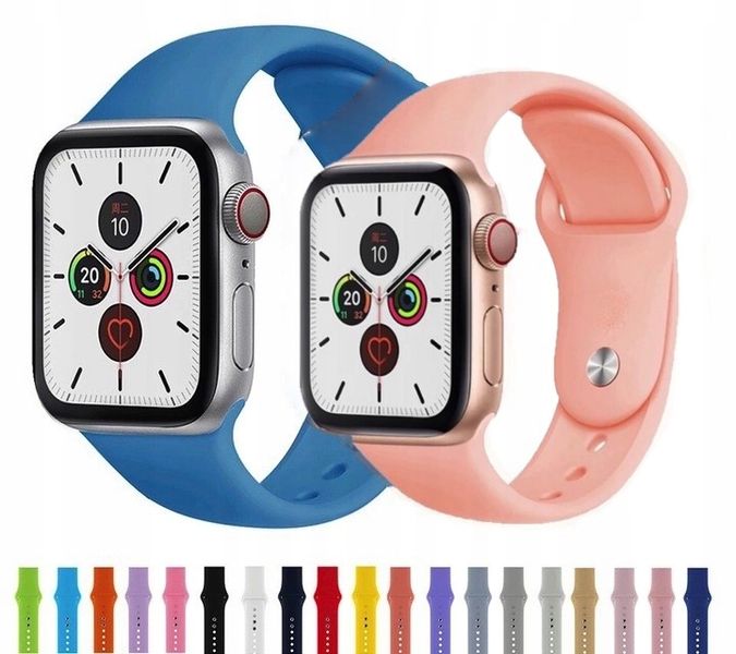 PASEK DO APPLE WATCH 2 3 4 5 6 7 8 9 SE ULTRA 2 38/40/41/42/44/45/49m Sport zdjęcie 8