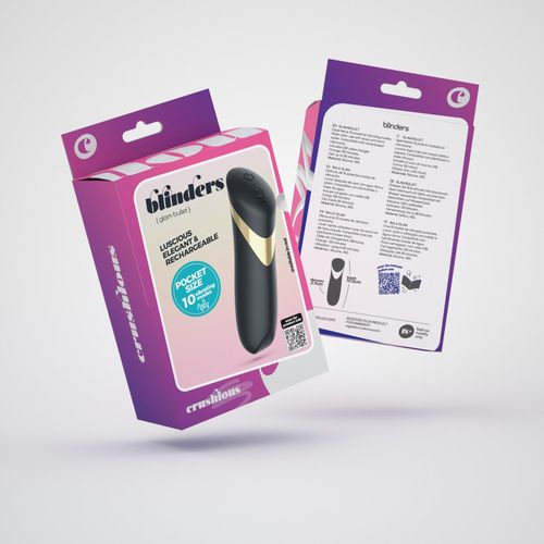 Crushious Blinders Rechargeable Vibrating Bullet Black na Arena.pl