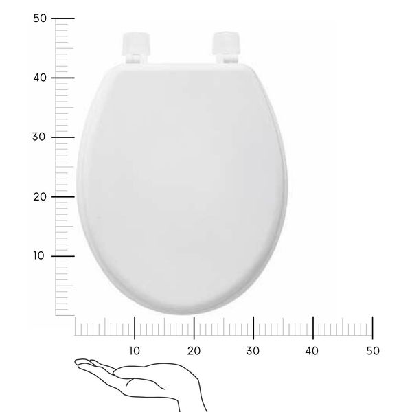 Deska sedesowa biała zdjęcie 5