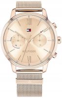 Zegarek damski Tommy Hilfiger Złoty Regulowana Bransoleta MESH 1782303