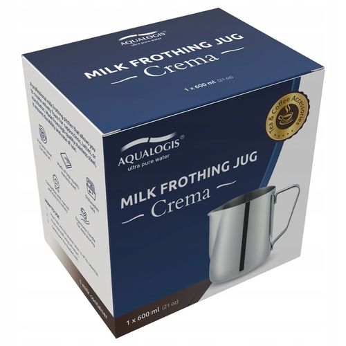 Dzbanek do Spieniania Mleka 600ml ze Stali Nierdzewnej Mlecznik na Arena.pl