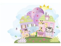 60X40CM PASTELOWA CIUCHCIA OBRAZ