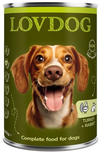 Lovdog Turkey & Rabbit puszka 400g na Arena.pl
