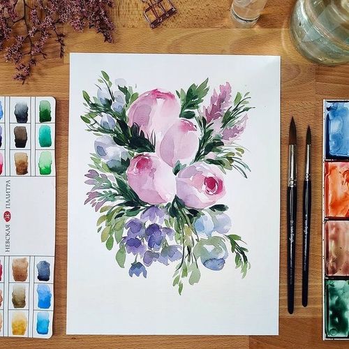 Zestaw AKWARELI SONNET 24 k do Zdobień Paznokci - oryginalne Farby Manicure na Arena.pl