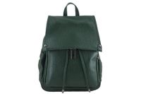 Plecak damski skórzany Barberinis - Zielony ciemny