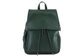 Plecak damski skórzany Barberinis - Zielony ciemny