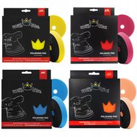 Royal Pads Air Zestaw 4x Pad gąbka do polerowania DA 130mm na rzep