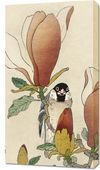 Obraz 50x90cm Sparrow, Koson Japoński Vintage do Salonu