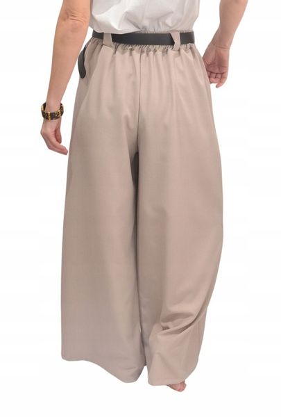 SPODNIE spódnico-spodnie Szeroka Nogawka zdjęcie 6