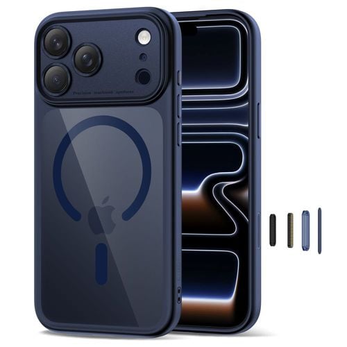 tech-protect magpeak magsafe cc iphone 17 pro deep blue/clear na Arena.pl