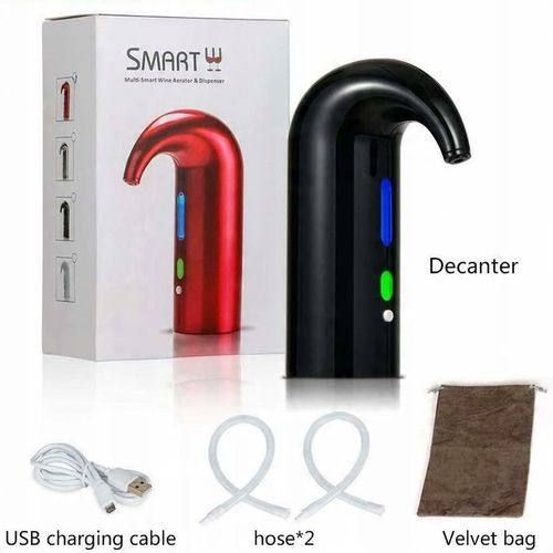 DOZOWNIK NALEWAK DO WINA ViO SMART SW-EA01 BLACK ELEKTRYCZNY AERATOR CZARNY na Arena.pl