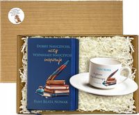 Zestaw Prezentowy Prezent na Dzień Nauczyciela dla Wychowawcy Filiżanka box