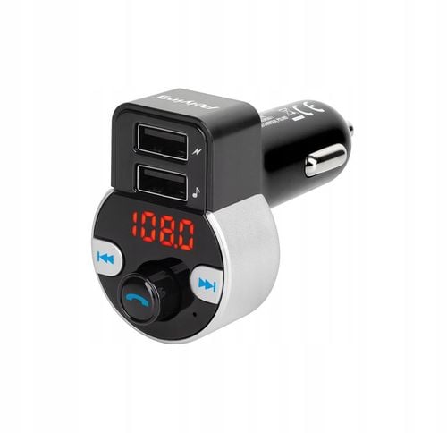 Transmiter FM Peiying BT, 2xUSB, ładowarka URZ0481 na Arena.pl