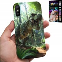 ETUI DO XIAOMI REDMI 9A - DINO DINOZAUR TYRANOZAUR CASE + SZKŁO