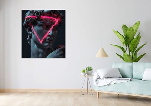 Obraz 90x100cm Neonowy Renesans na Arena.pl