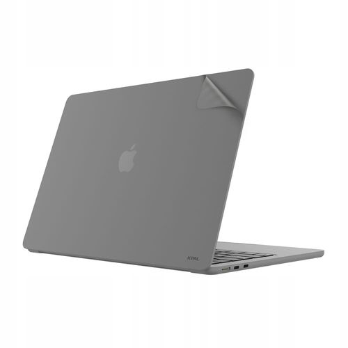 Folia JCPal MacGuard Space Gray 2w1 do MacBook Air 13" M2,2022 SZARA na Arena.pl