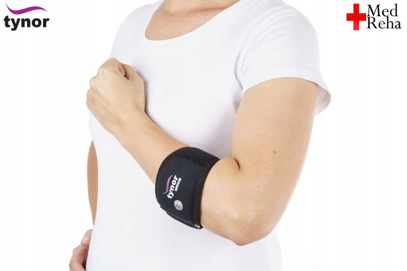 STABILIZATOR NA ŁOKIEĆ TENISISTY OPASKA ORTEZA L zdjęcie 3
