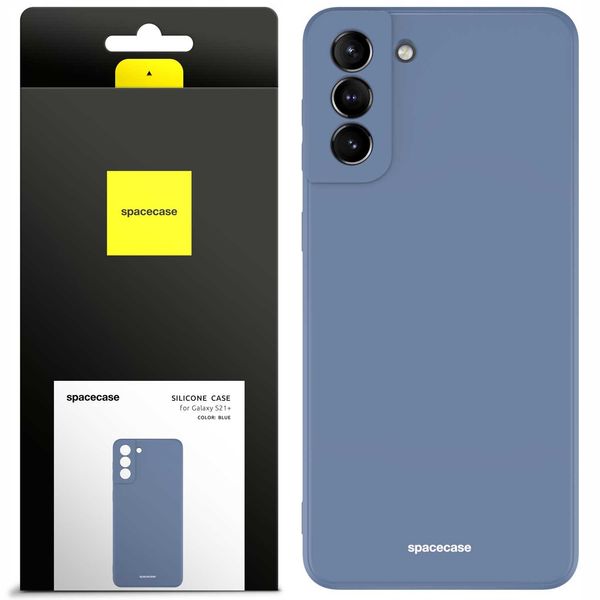 Spacecase Silicone Case Galaxy S21+ Blue zdjęcie 1