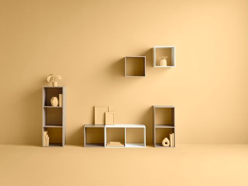 Regał z 4 półkami Kali szary na Arena.pl