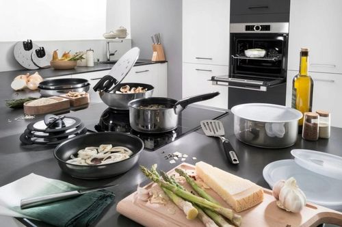 Szklane pokrywki TEFAL Ingenio 24/28 cm separatory na Arena.pl