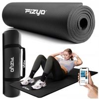 Antypoślizgowa GRUBA Mata do Ćwiczeń Jogi Pilatesu 190x80 NBR Fitness