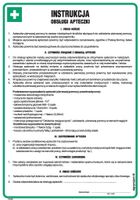 Instrukcja Obsługi Apteczki 250X350 - Płyta Signproject Dd005_245X350_Hn Bhp Robocze