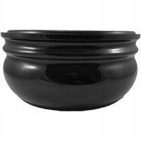 Duża misa nagrobkowa donica na grób nagrobna na cmentarz 31,5cm z wkładem