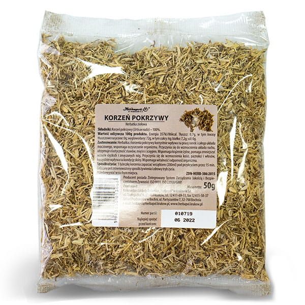 Pokrzywa Herbapol korzeń 50 g zdjęcie 3
