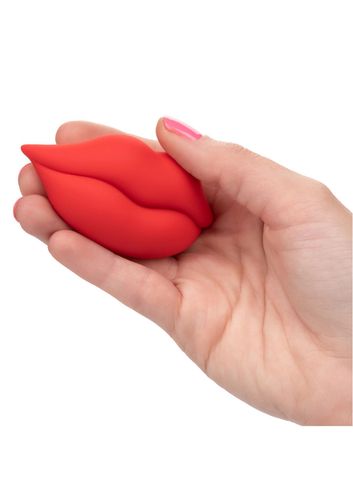 wibrator mini muah calexotics czerwony silikonowy 8.3 cm na Arena.pl