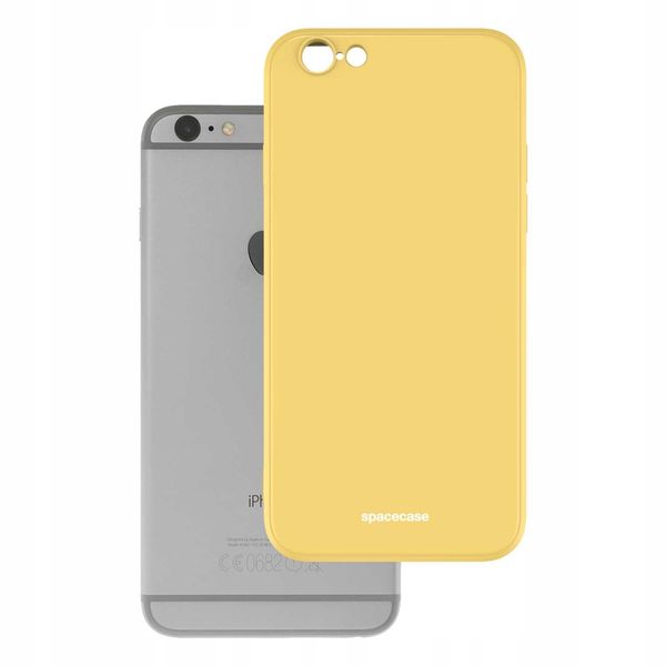 Spacecase Silicone Case Iphone 6/6S Yellow zdjęcie 2