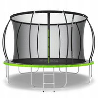 Trampolina ogrodowa z siatką wewnętrzną dla dzieci 374cm 12FT - Zipro