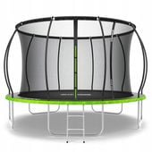 Trampolina ogrodowa z siatką wewnętrzną dla dzieci 374cm 12FT - Zipro