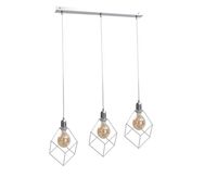 Lampa wisząca 3xE27 RUBEN SILVER