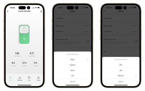 Przekaźnik Sterownik WiFi 16A z pomiarem prądu TUYA Smart Life Szyna na Arena.pl