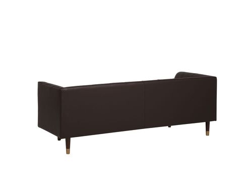 Sofa Skórzana Brązowa Byske na Arena.pl