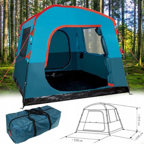 Przedsionek kempingowy NAMIOT wysoki dostawka przyczepy kampera 2,5m 6os na Arena.pl