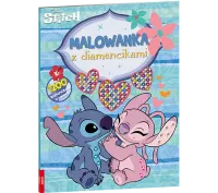 Stitch. Malowanka z diamencikami
